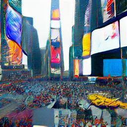 generated: Times Square during the day #1